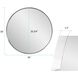 Steele 36 X 36 inch Silver Mirror